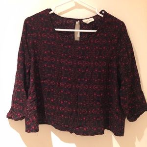 Pins & Needles crop top in M